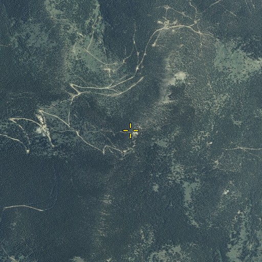 Aerial/Satellite Image of Dakota Hill, CO