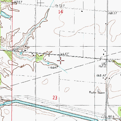 Topographic Map of Boone Post Office (historical), IL