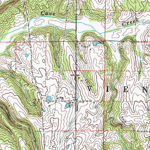 Topographic Map of Berea School (historical), IL