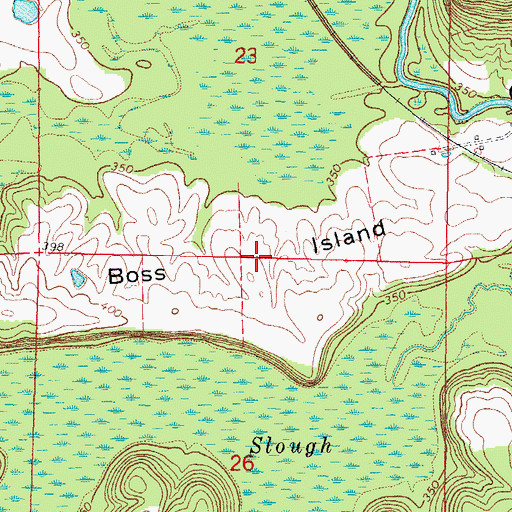 Topographic Map of Cache River State Natural Area, IL