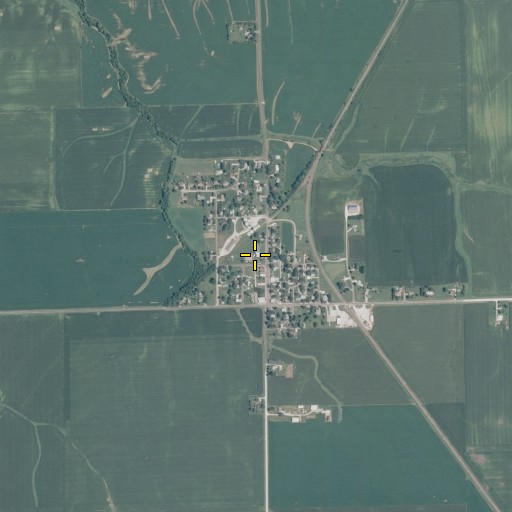 Aerial/Satellite Image of Rio Elementary School, IL