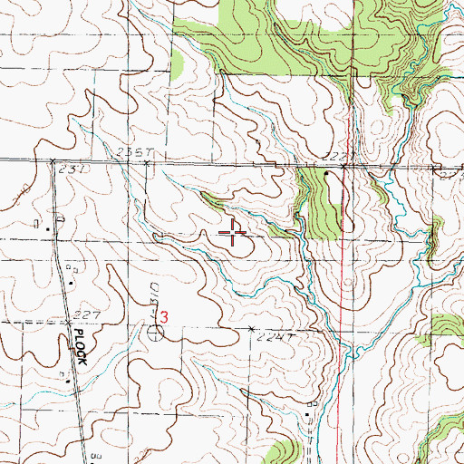 Topographic Map of Gap Grove (historical), IL