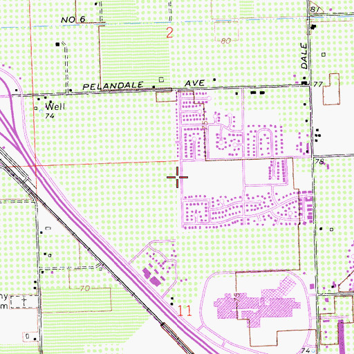 Topographic Map of Independence Charter School, CA