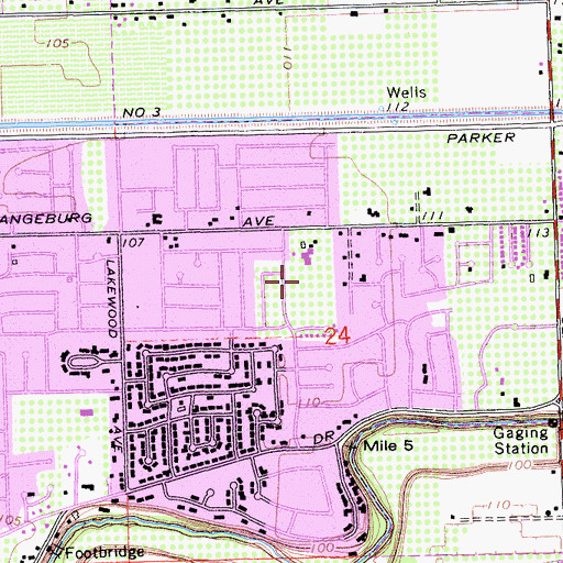 Topographic Map of Sipherd Park, CA