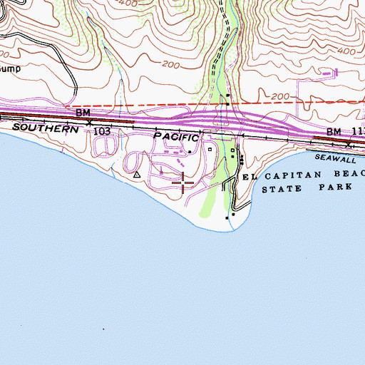 Topographic Map of Ahwin (historical), CA