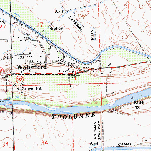 Topographic Map of Big Bear Park, CA
