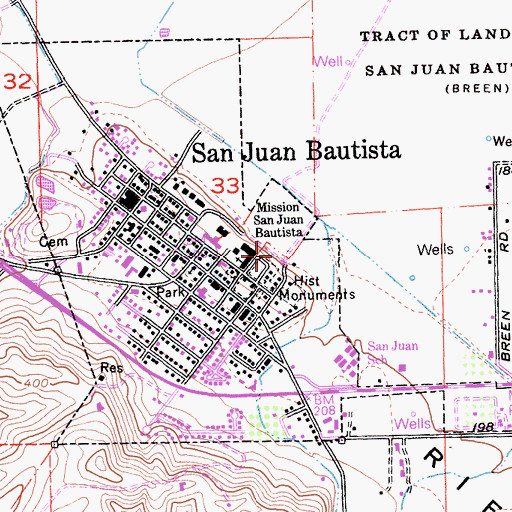 Topographic Map of Popeloutchom, CA