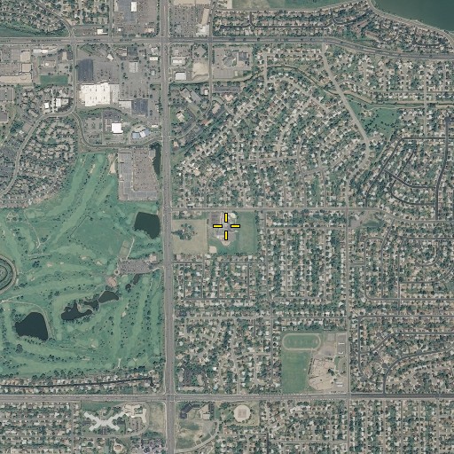Aerial/Satellite Image of Hackberry Hill Elementary School, CO