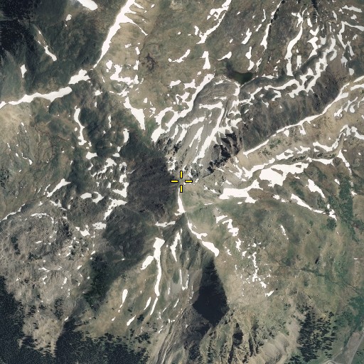 Aerial/Satellite Image of Coon Hill, CO