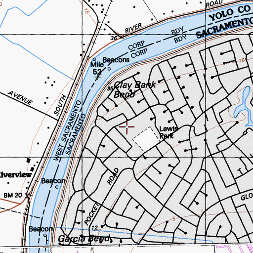 Topographic Map of Didion School Park, CA