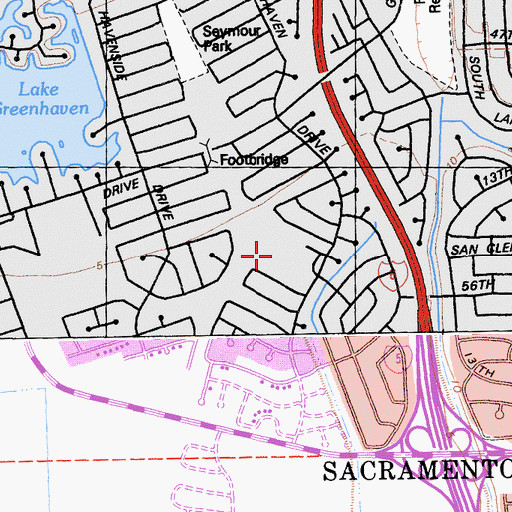 Topographic Map of Wenzel School Park, CA