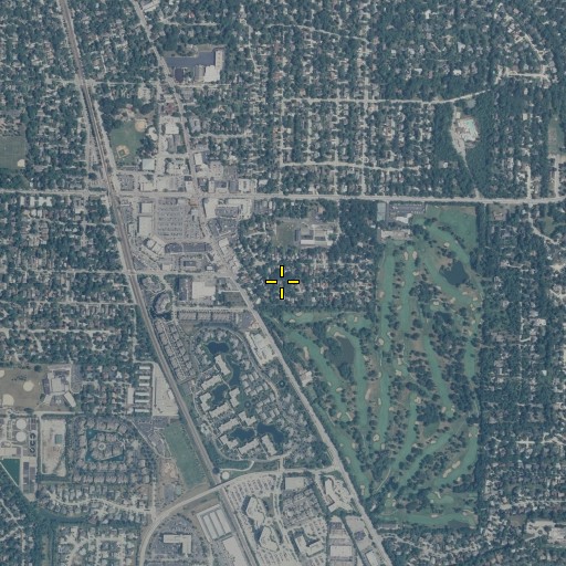 Aerial/Satellite Image of Kipling Park, IL
