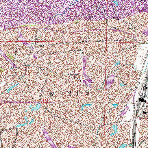 Topographic Map of Bunker Hill School (historical), IL