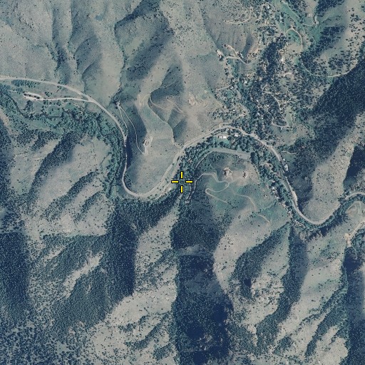 Aerial/Satellite Image of Devils Gulch, CO