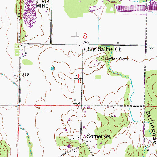 Topographic Map of Taylor School (historical), IL