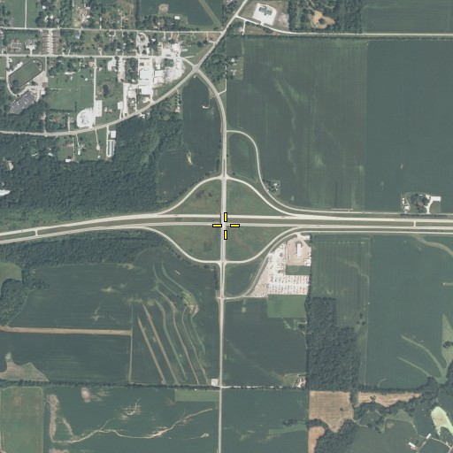 Aerial/Satellite Image of Interchange 5, IL