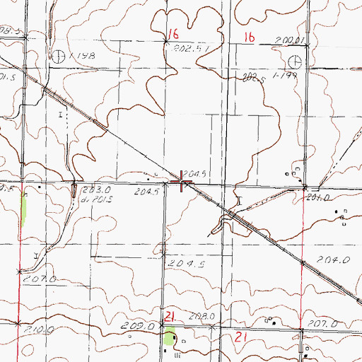 Topographic Map of Prospect Station (historical), IL