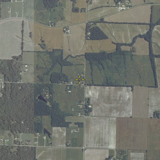 Aerial/Satellite Image of Zion Hill Cemetery, IL
