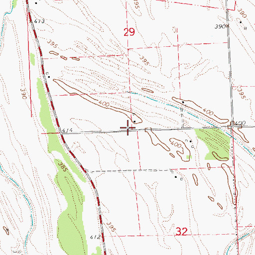 Topographic Map of Varnum School (historical), IL