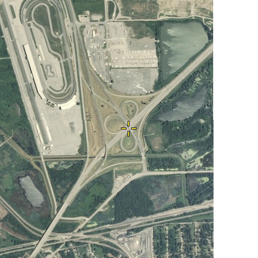 Aerial/Satellite Image of Interchange 4, IL