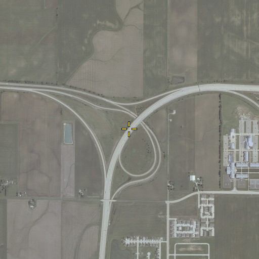 Aerial/Satellite Image of Interchange 127, IL