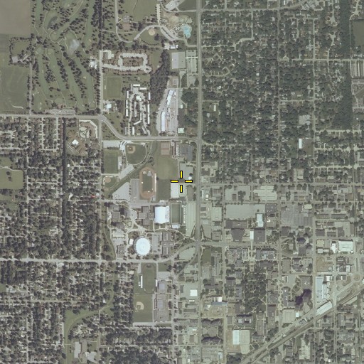 Aerial/Satellite Image of Vitro Center, IL