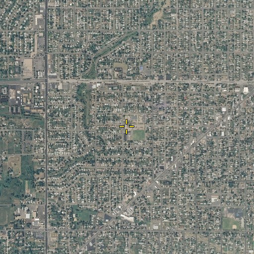 Aerial/Satellite Image of Knapp Elementary School, CO