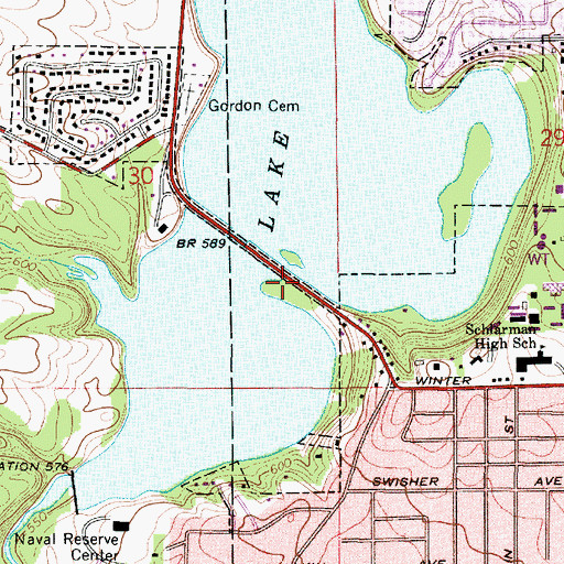 Topographic Map of Denmark (historical), IL