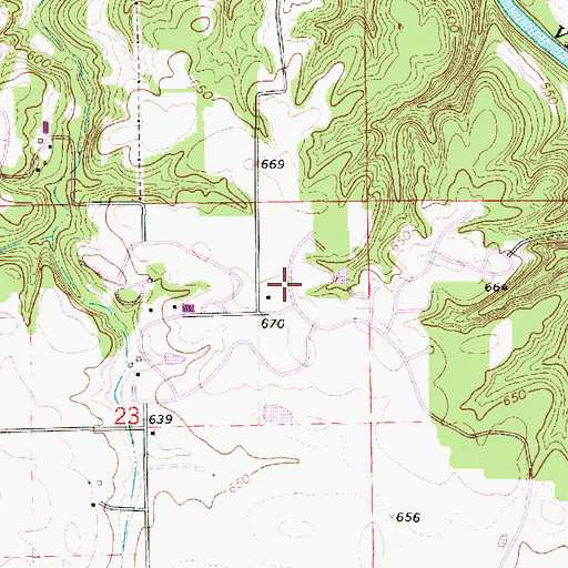 Topographic Map of Forest Glen Preserve, IL