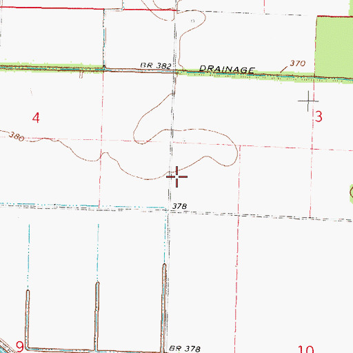 Topographic Map of Lakeside School (historical), IL