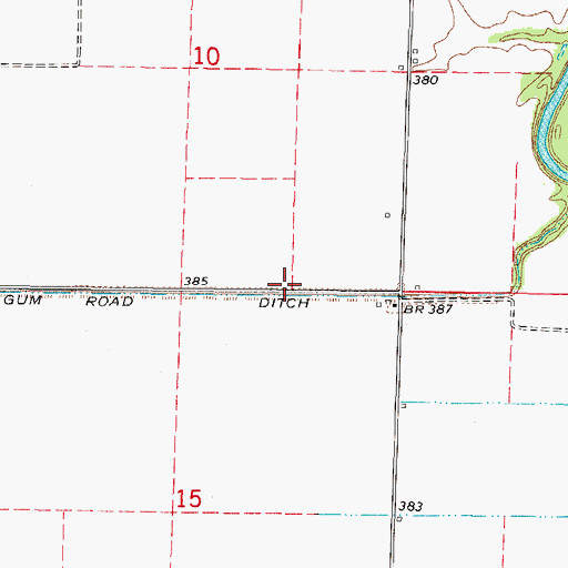 Topographic Map of Wild Rose School (historical), IL