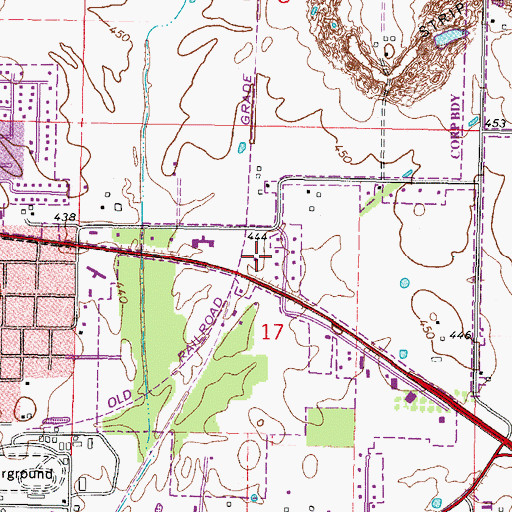 Topographic Map of Our Redeemer Lutheran Church, IL