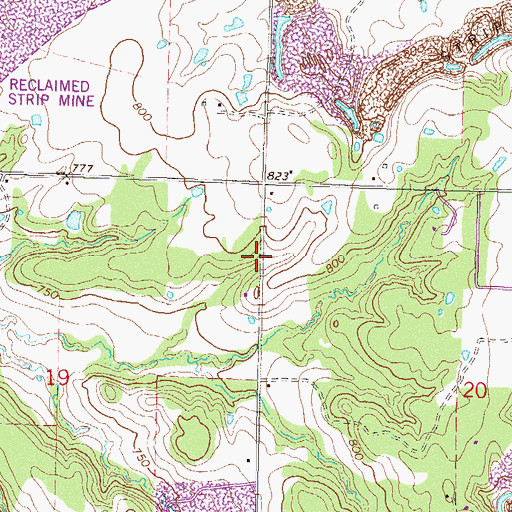 Topographic Map of Township of Foyil, OK