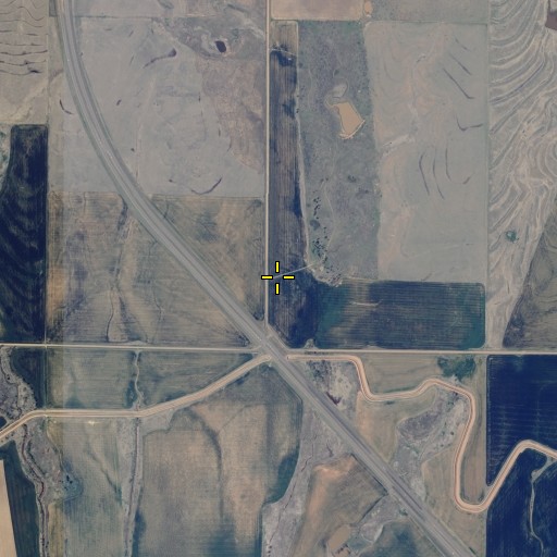 Aerial/Satellite Image of Township of Quartz, OK