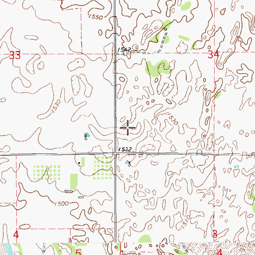 Topographic Map of Township of Galena, OK