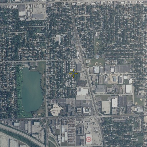 Aerial/Satellite Image of Apache Park, IL