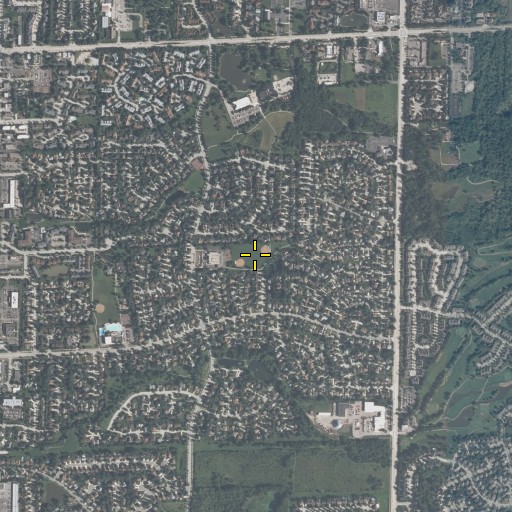 Aerial/Satellite Image of Apollo Park, IL