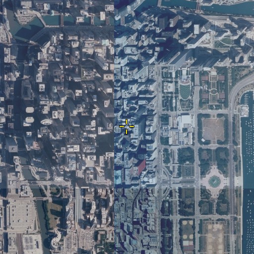Aerial/Satellite Image of Baskin Building, IL