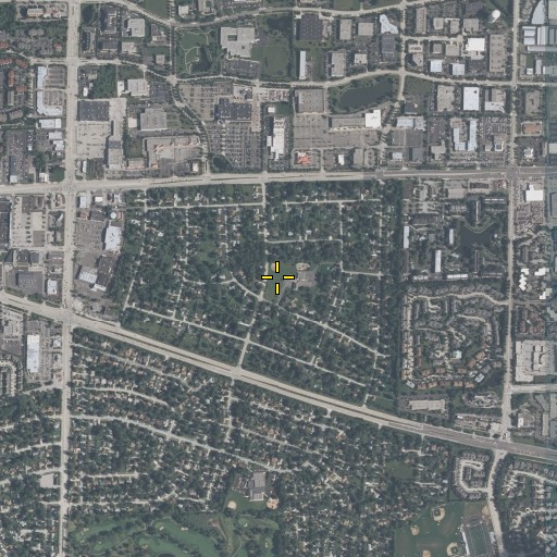 Aerial/Satellite Image of Birch Park, IL