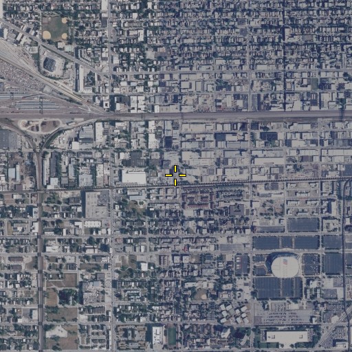 Aerial/Satellite Image of Bricklayers Apprentice School, IL