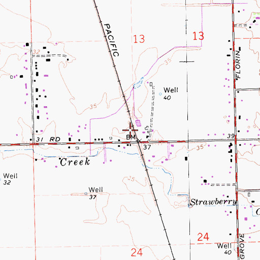 Topographic Map of Illa Collin Park, CA