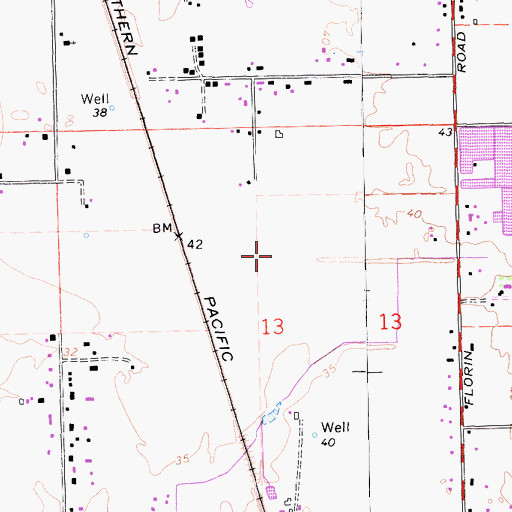 Topographic Map of Mary Tsukamoto Elementary School, CA
