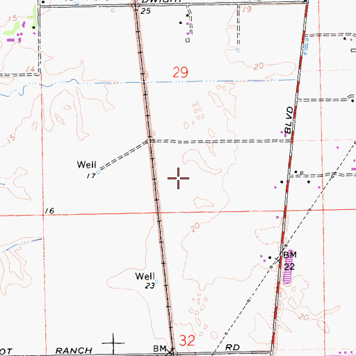 Topographic Map of Zehnder Park, CA