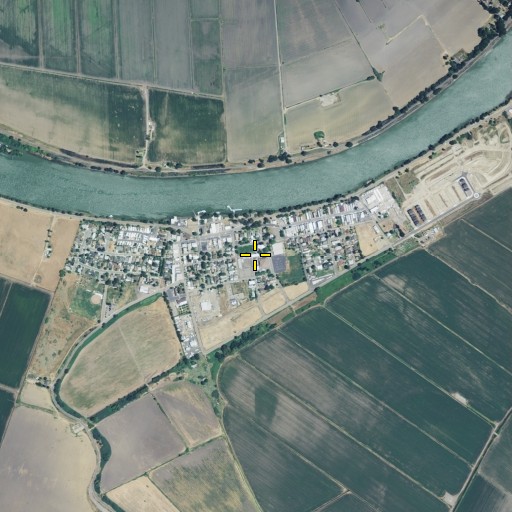 Aerial/Satellite Image of Isleton Elementary School, CA