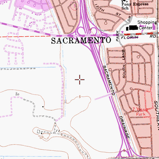Topographic Map of Learning Repertoire Charter Academy, CA
