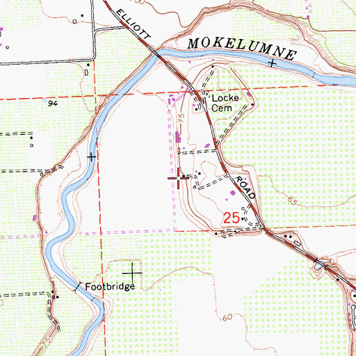 Topographic Map of La Lomito Rancho, CA