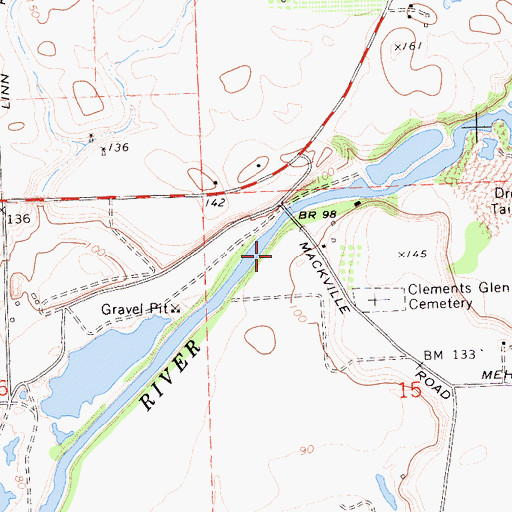 Topographic Map of Stillman Magee Park, CA