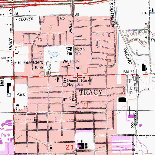 Topographic Map of Family Bible Church, CA