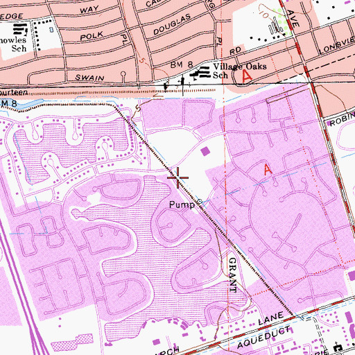 Topographic Map of Atherton Park, CA