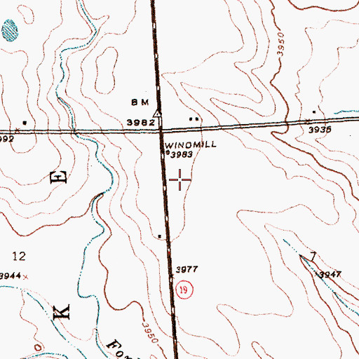 Topographic Map of Carhenge, NE